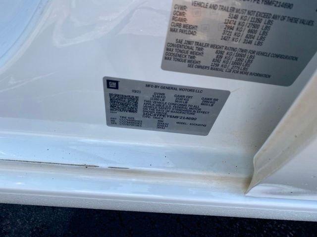 Used 2021 Summit White Chevrolet LTZ image 46
