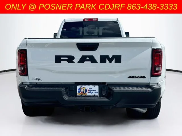 New 2026 Bright White Clear-Coat Exterior Paint RAM TRADESMAN image 6