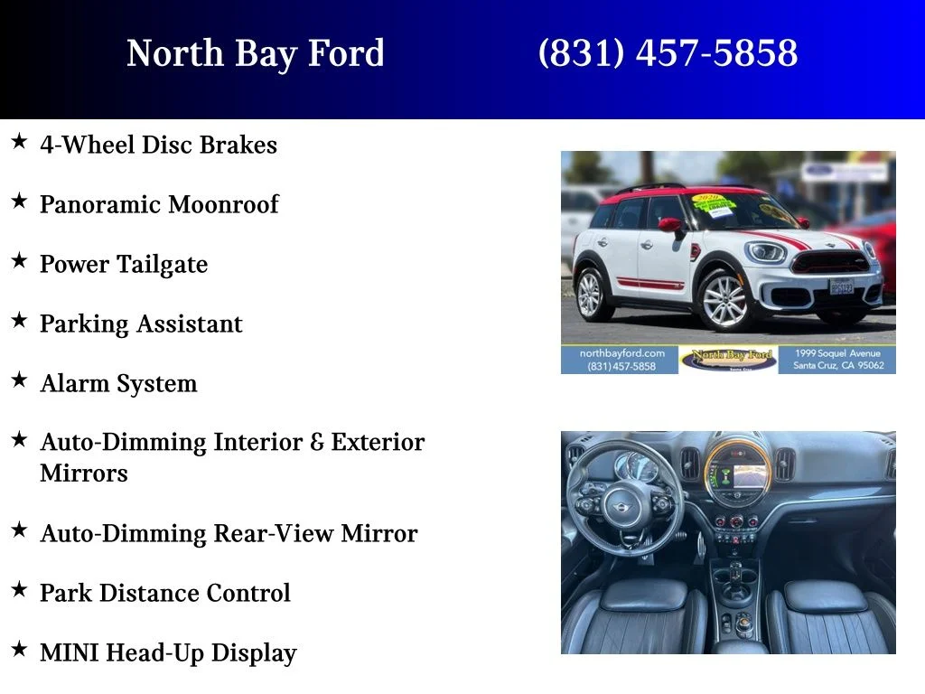 Used 2020 White MINI Base image 20