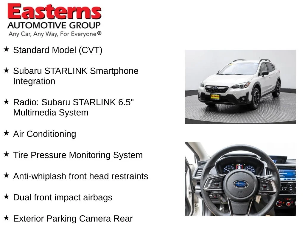 Used 2021 White Subaru Base image 11
