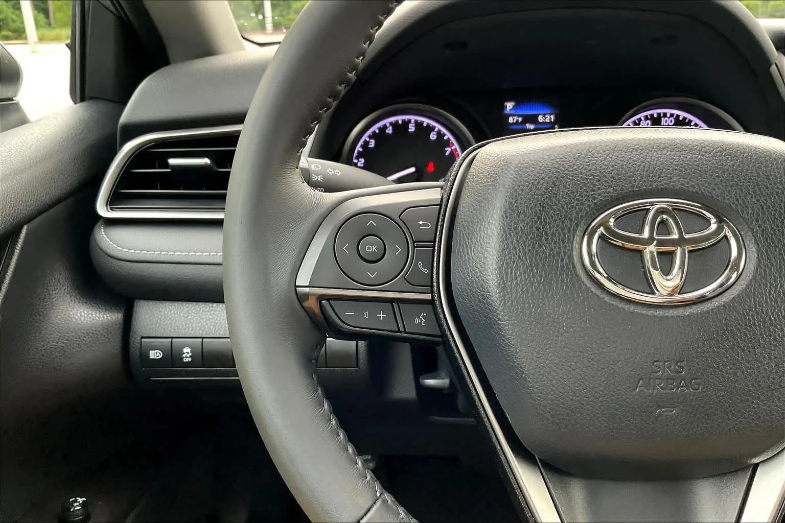 Used 2023 Celestial Silver Metallic Toyota SE image 23