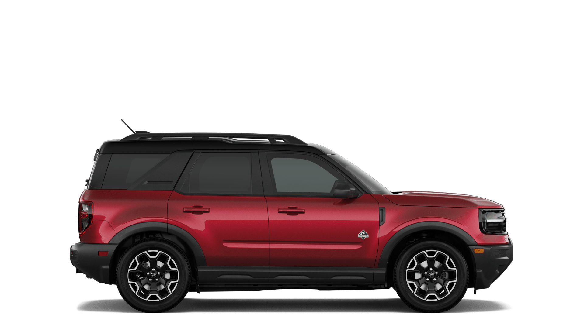 New 2026 Ruby Red Metallic Tinted Clearcoat Ford Outer Banks® image 5