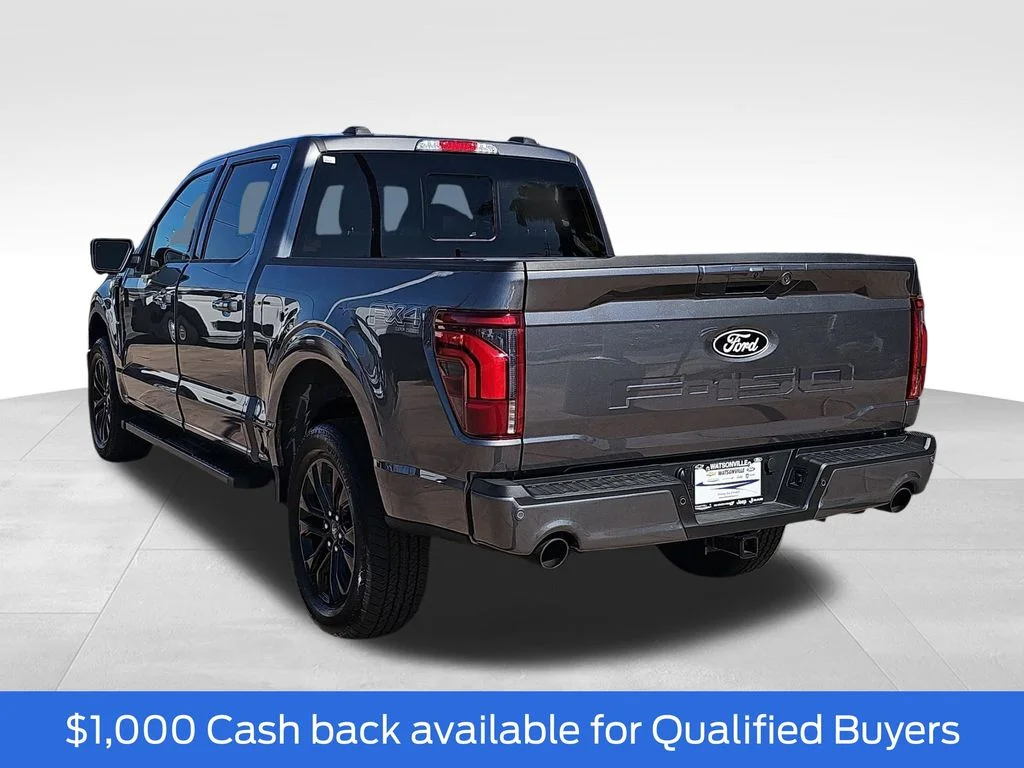 New 2026 Carbonized Gray Metallic Ford Lariat® image 5