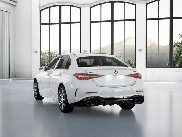 New 2026 Polar White Mercedes-Benz AMG® C 43 4MATIC® Sedan image 27