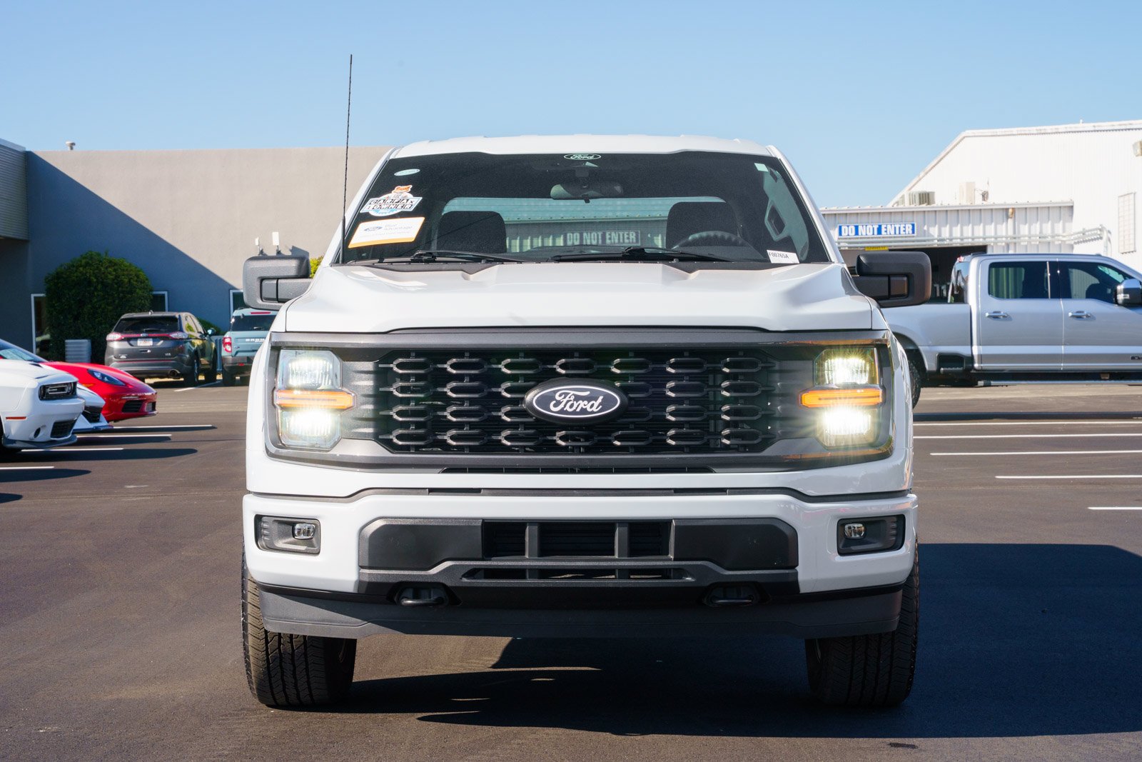 Certified Used 2025 Space White Metallic Ford STX image 2