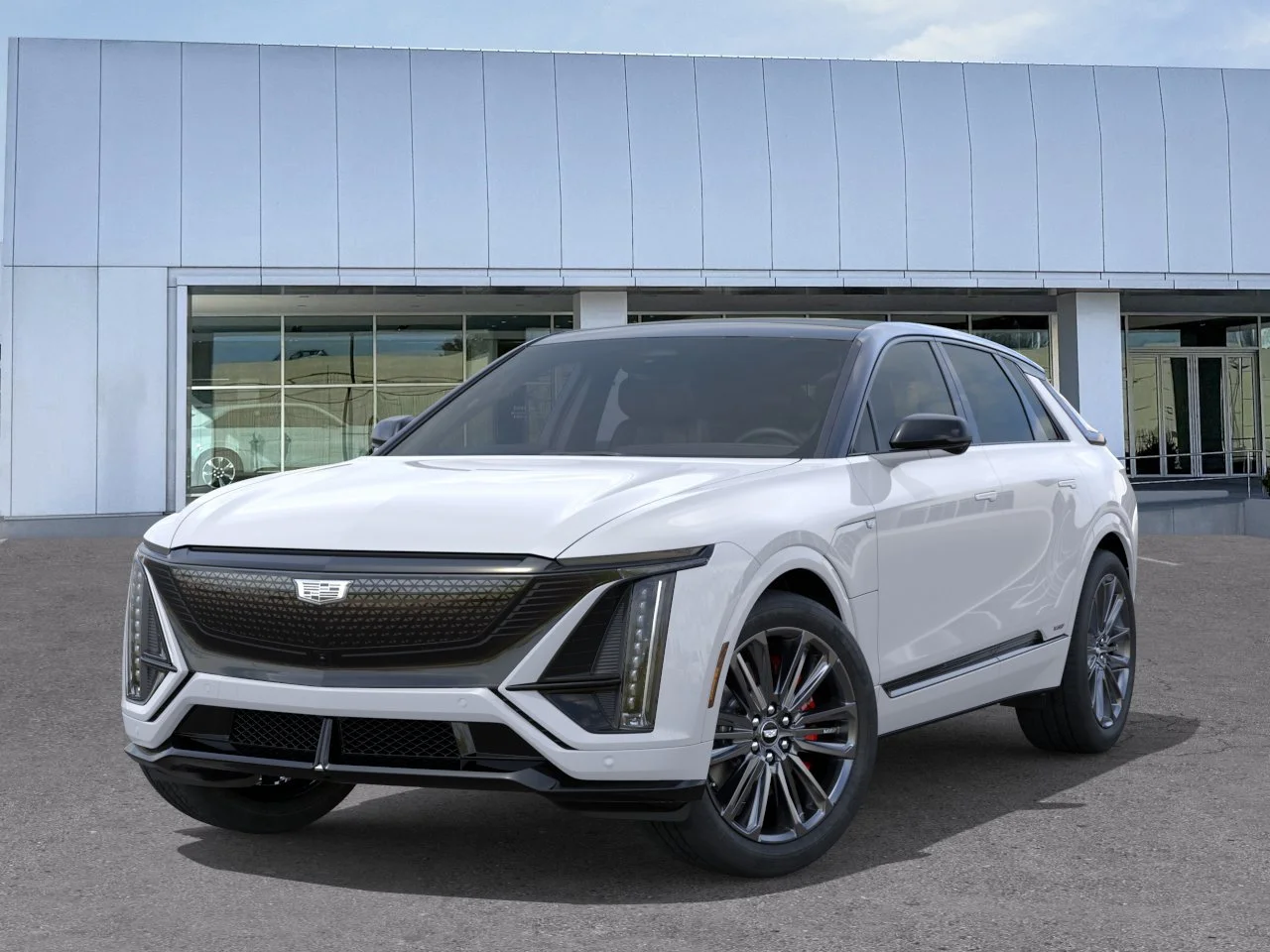 New 2027 Vibrant White Tricoat Cadillac LYRIQ-V Premium image 31
