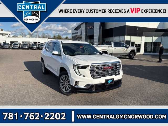 Summit White 2026 GMC Acadia Denali AWD SUV / Crossover Four-Wheel Drive