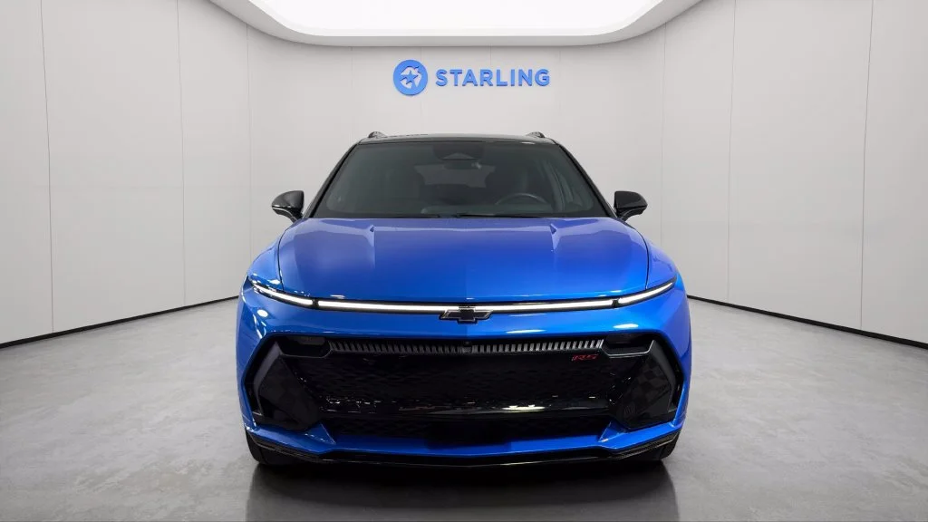 Used 2025 Riptide Blue Metallic Chevrolet RS image 16