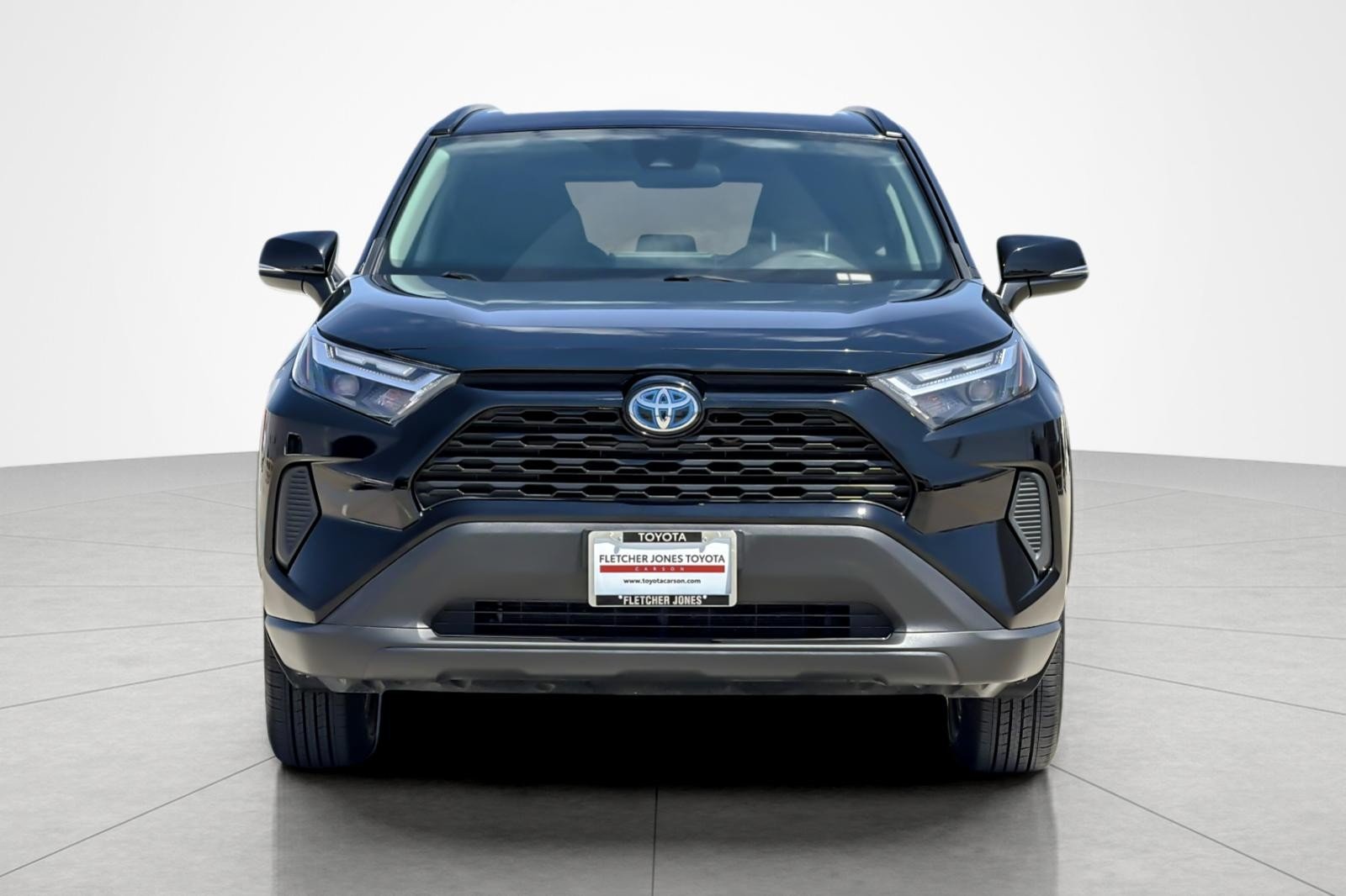 Certified Used 2024 Midnight Black Metallic Toyota Hybrid XLE image 8