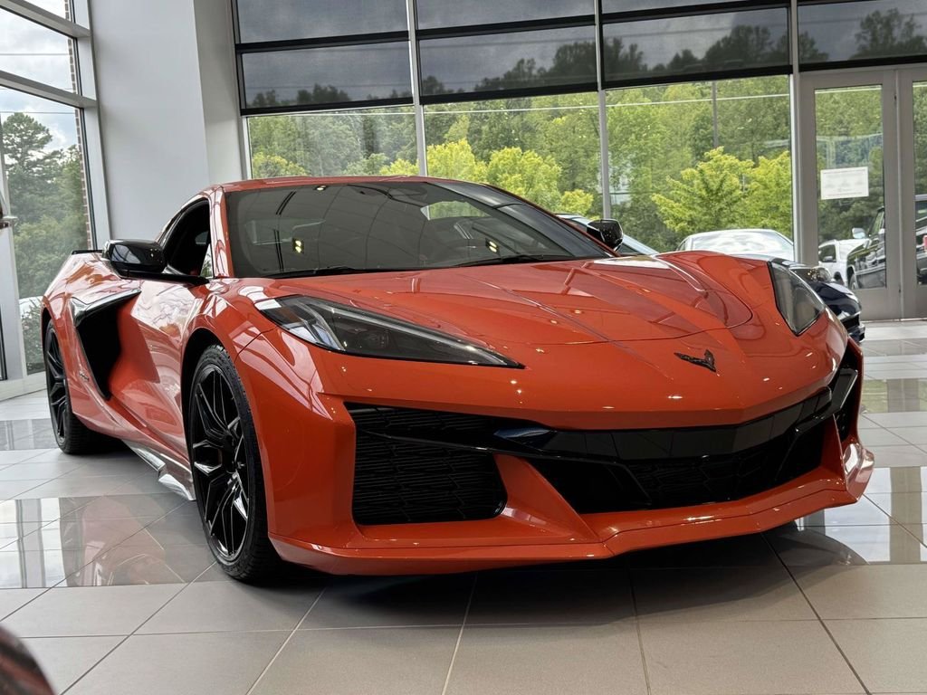 Used 2025 Orange Chevrolet Z06 image 2
