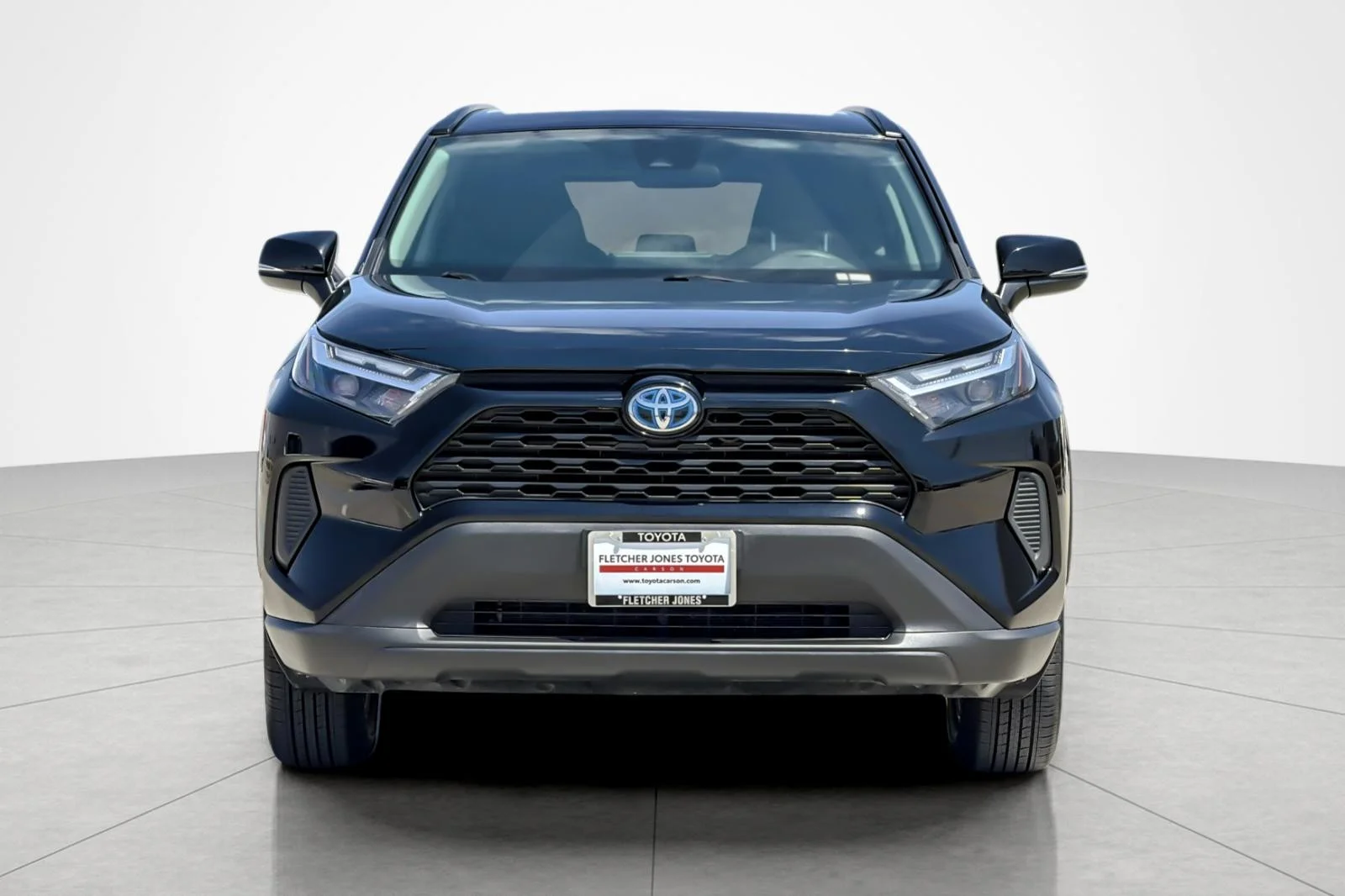 Certified Used 2024 Midnight Black Metallic Toyota Hybrid XLE image 8