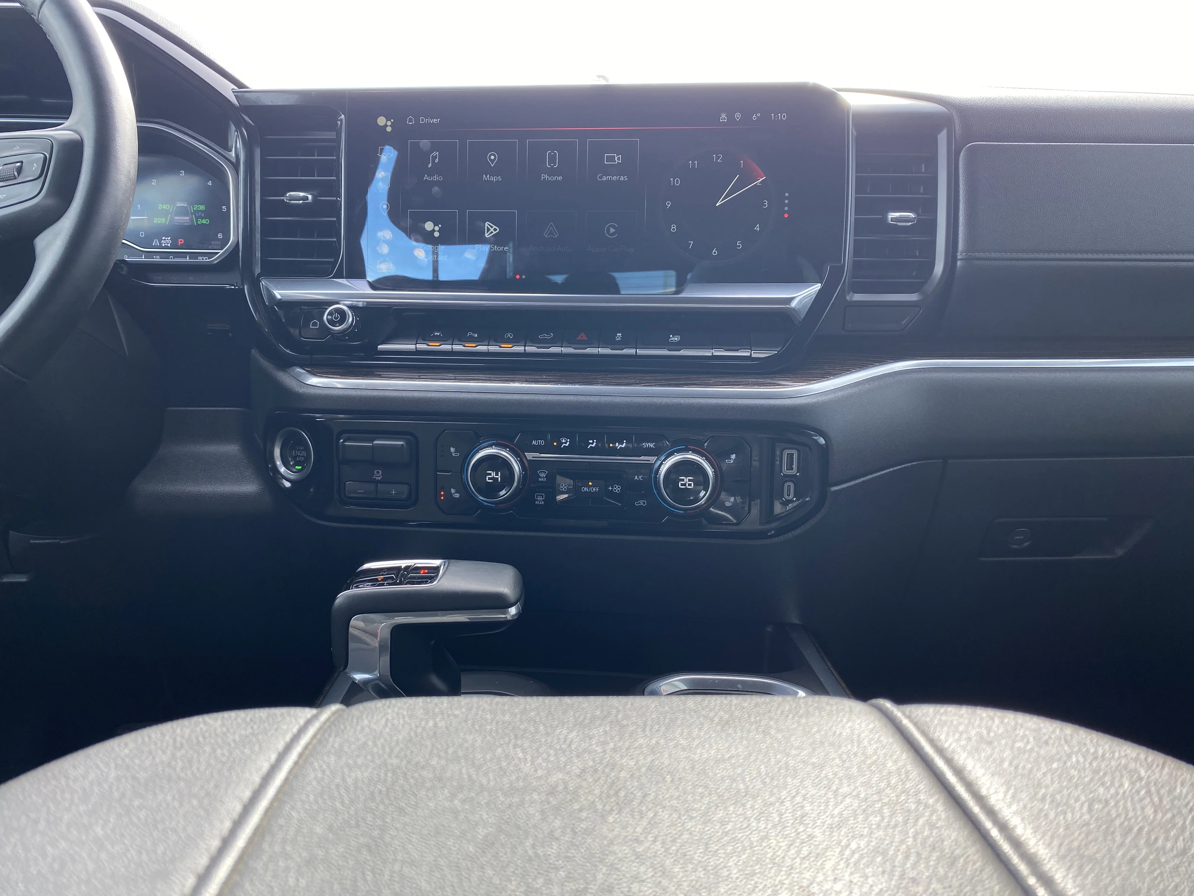Certified Used 2024 White GMC Crew Cab Elevation * STANDARD BOX * BUCKETS * 360 CAMERA * image 14