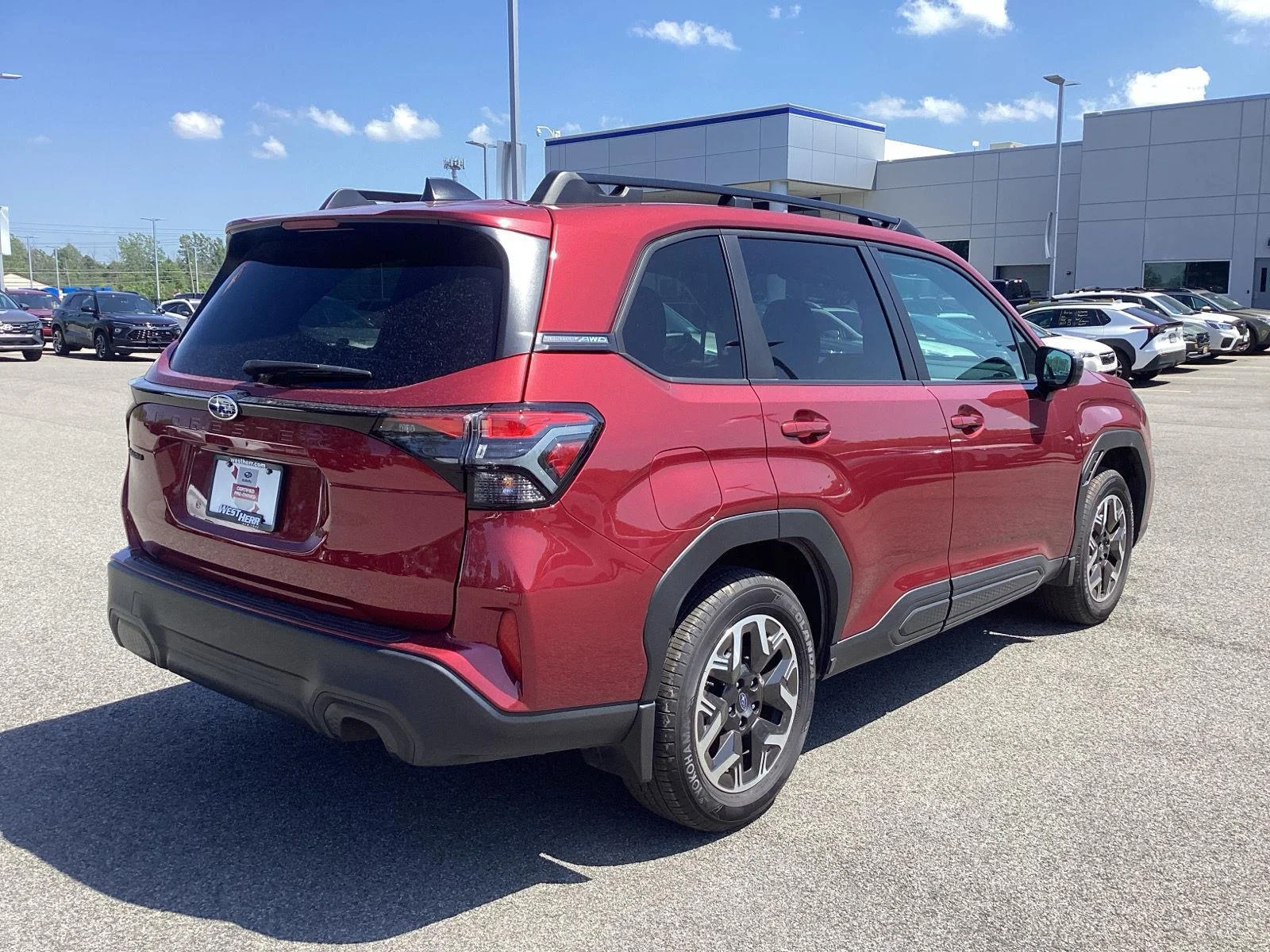 Used 2026 Crimson Red Pearl Subaru Premium image 9