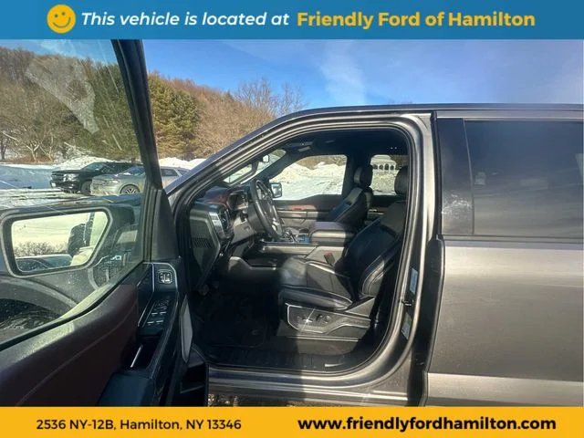 Used 2023 Gray Metallic Ford Lariat image 68