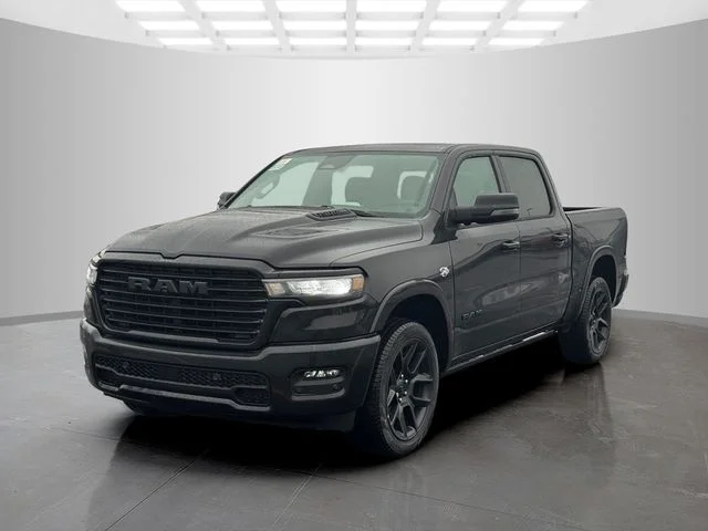 New 2026 Diamond Black Crystal Pearl-Coat Exterior Paint RAM LARAMIE image 3