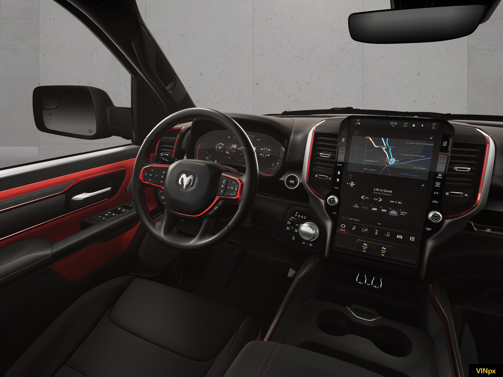 New 2026 Diamond Black Crystal Pearl-Coat Exterior Paint RAM Rebel image 18