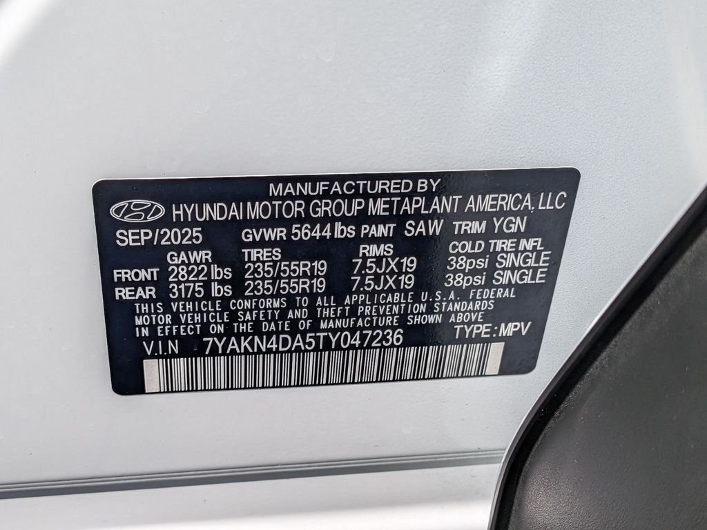 Certified Used 2026 White Hyundai SEL image 35