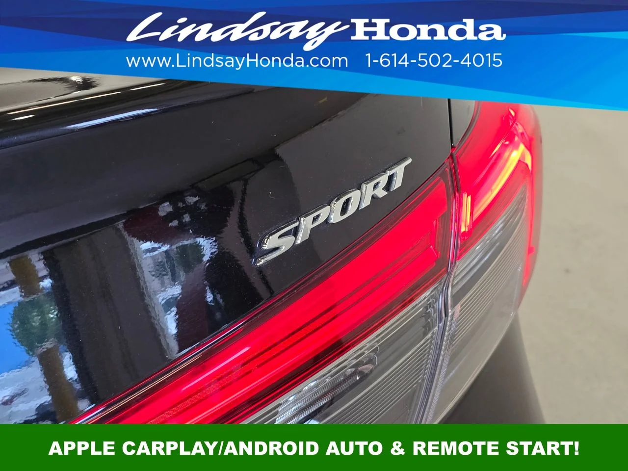 Used 2024 Crystal Black Pearl Honda Sport image 7