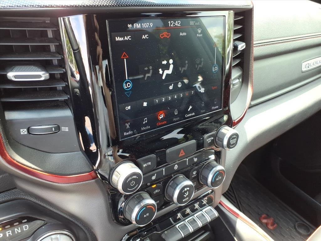 Used 2019 Granite Crystal Metallic Clearcoat Ram Rebel image 21