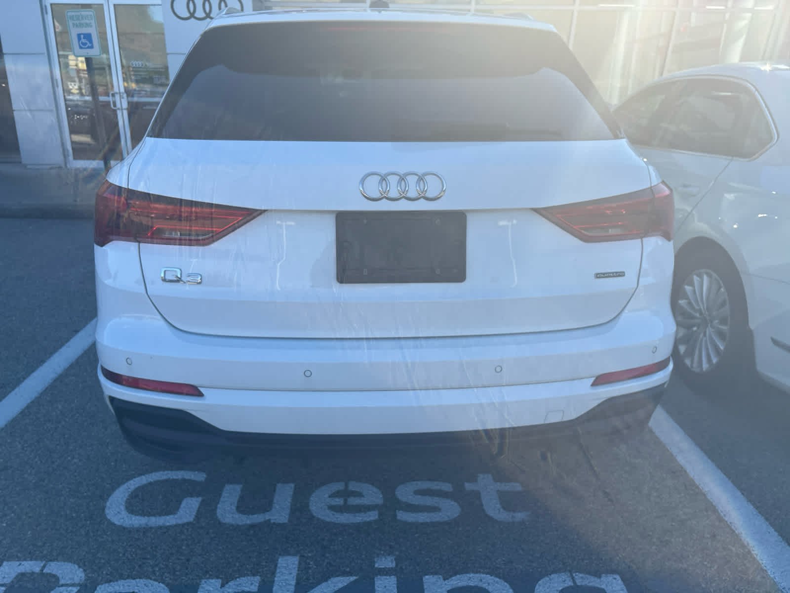 Certified Used 2024 Arkona White Audi S line Premium Plus image 2