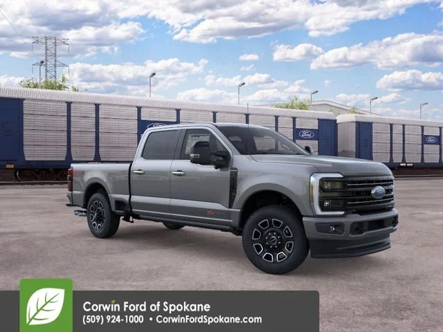 New 2026 Gray Ford Platinum image 1