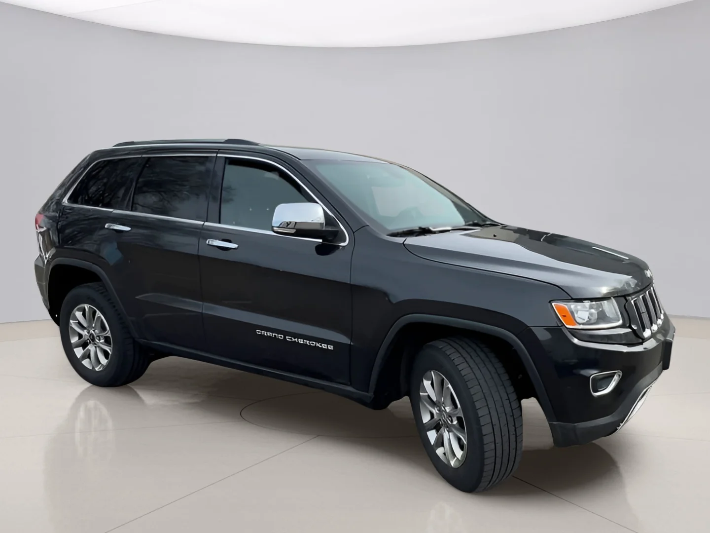 Used 2014 Black Jeep LIMITED image 3