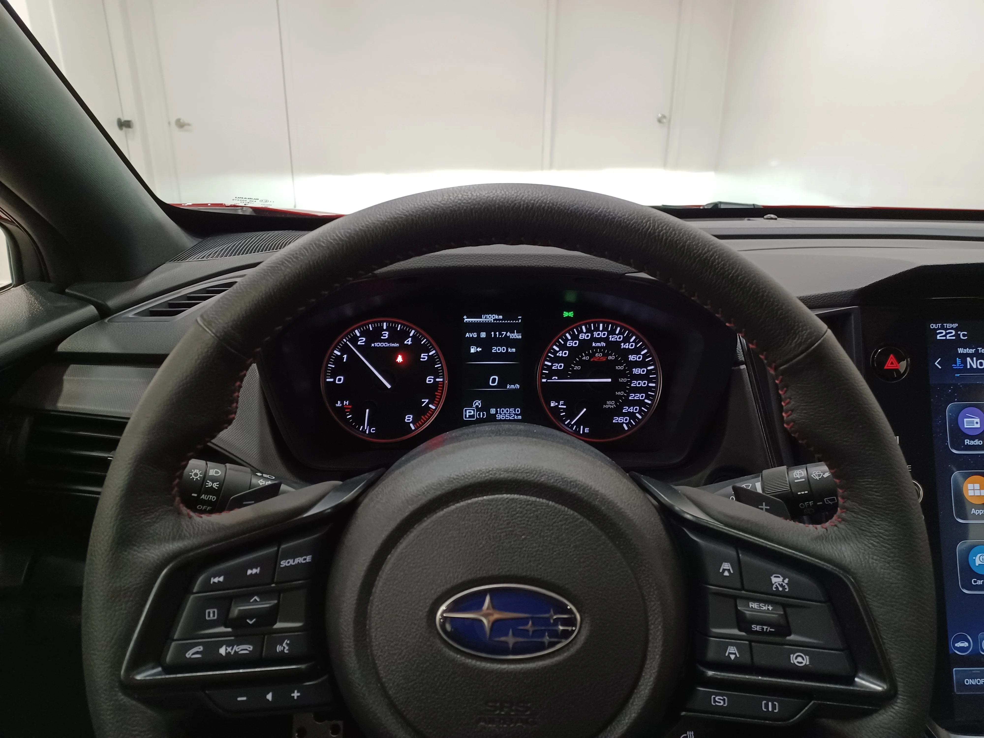 Certified Used 2025 Pure Red Subaru RS 2.5 AWD*Pure Red | Adaptive Cruise | Htd Seats | Sunroof | Htd Wheel | Harman/Kardon | Lane Keep image 15