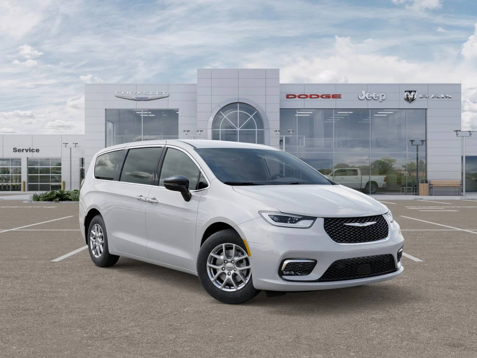 New 2026 Bright White Clear-Coat Exterior Paint Chrysler Select image 37