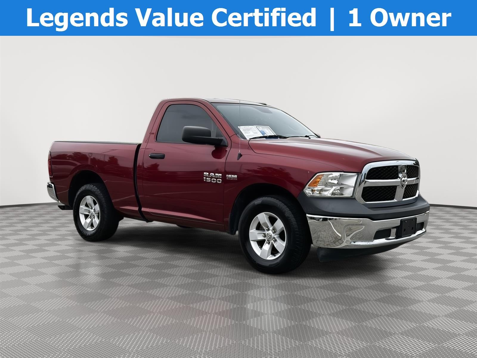 Used 2015 Deep Cherry Red Crystal Pearlcoat Ram Tradesman image 1