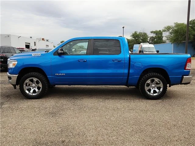 Used 2022 Blue RAM Big Horn/Lone Star 4x4 Crew Cab 144.5 in. WB image 2