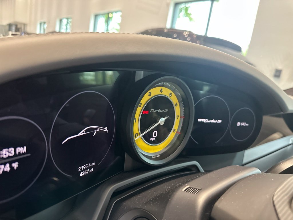 Used 2024 White Porsche Turbo S image 3