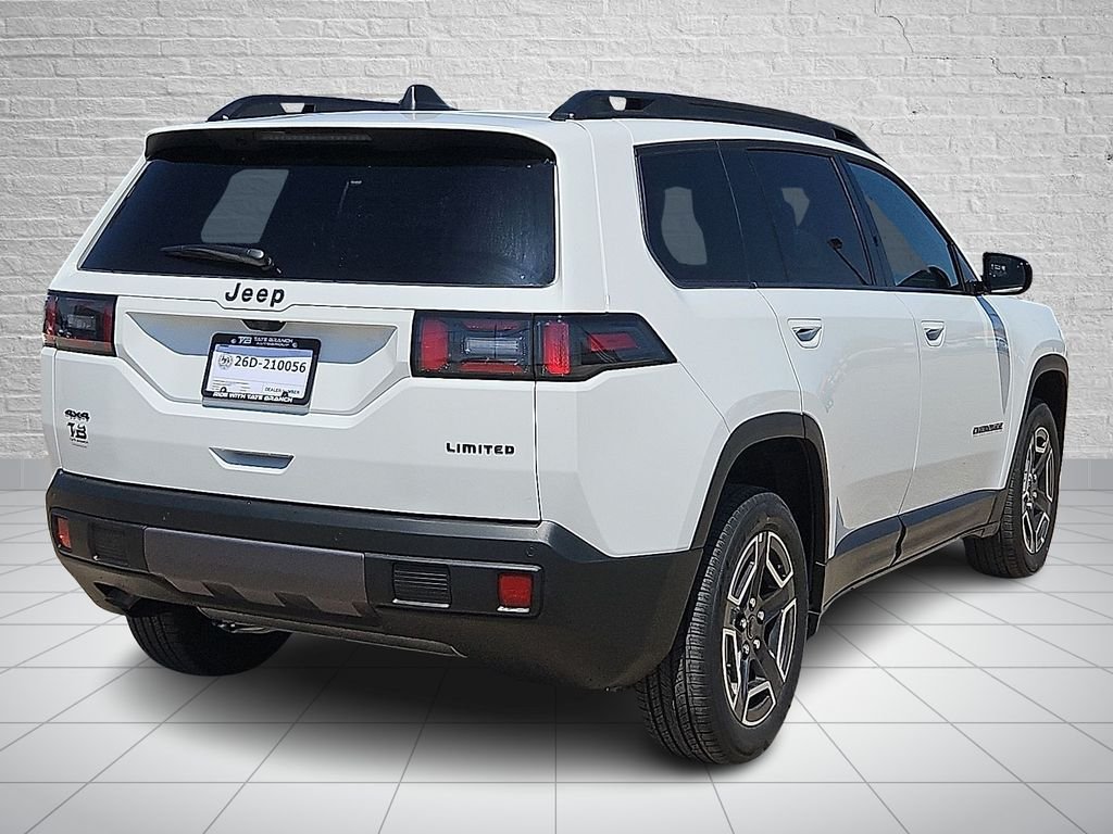 New 2026 Bright White Clear-Coat Exterior Paint Jeep Limited image 4