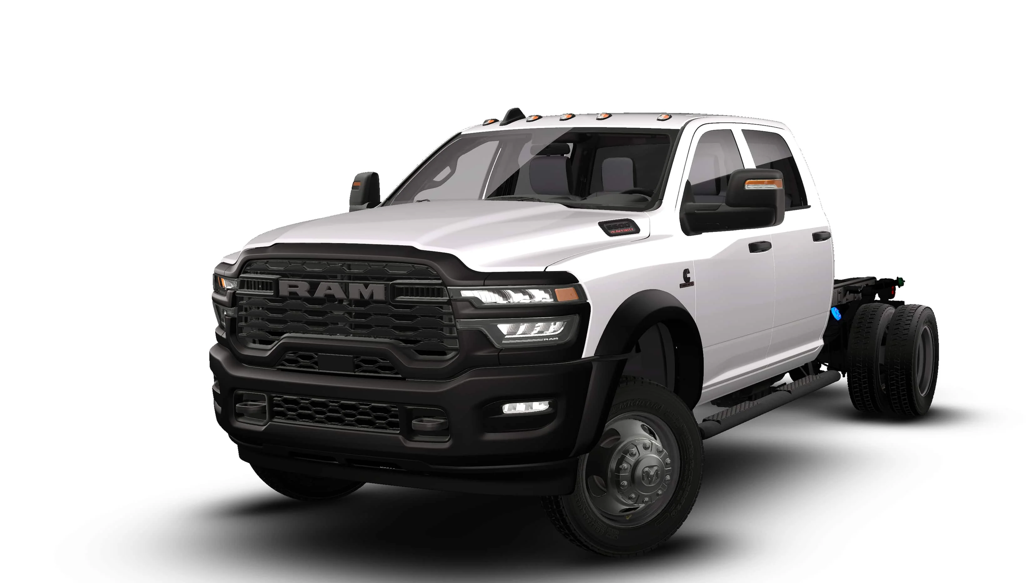 New 2027 Bright White Clear-Coat Paint RAM TRADESMAN image 1