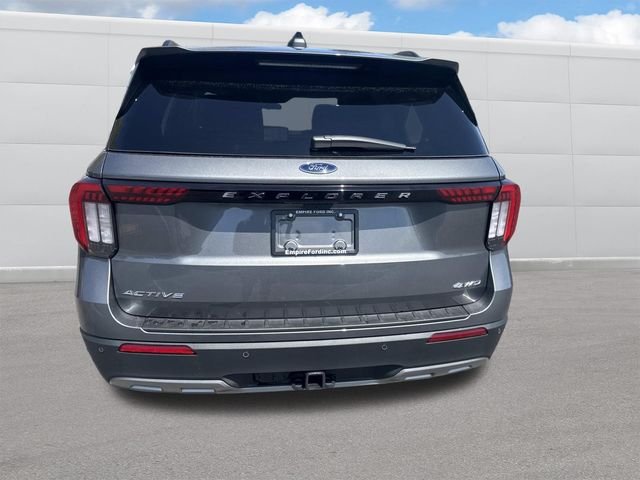 New 2026 Carbonized Gray Metallic Ford Active image 3