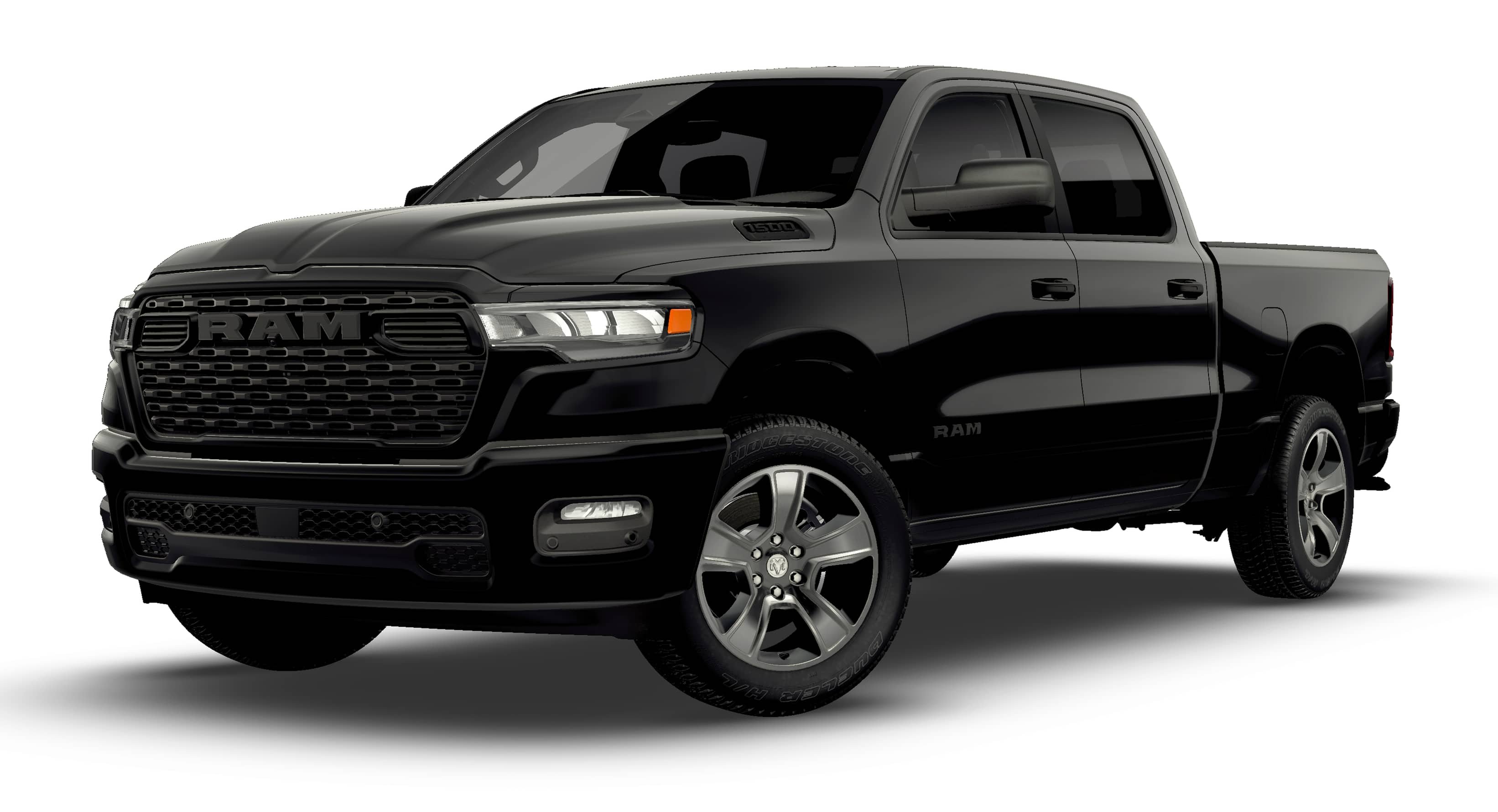 New 2026 Diamond Black Crystal Pearl-Coat Exterior Paint Ram  image 13