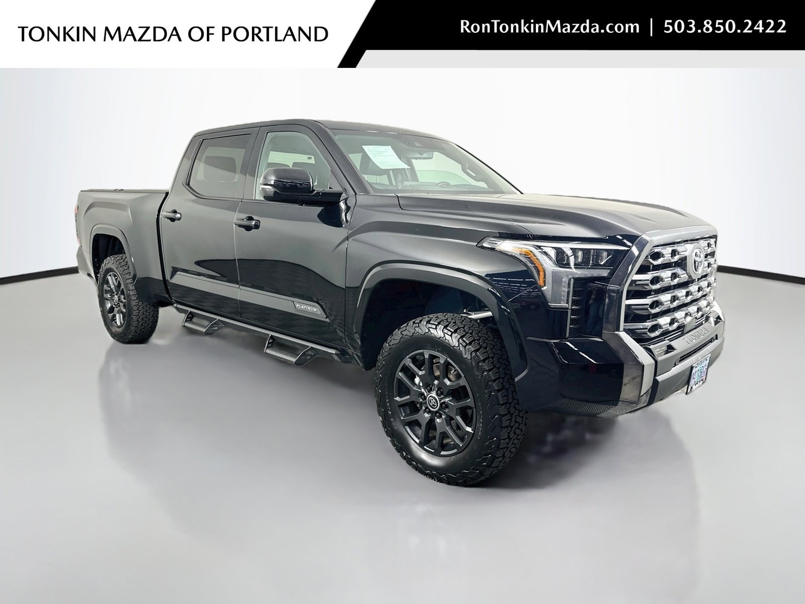 Used 2024 Midnight Black Metallic Toyota Platinum image 1