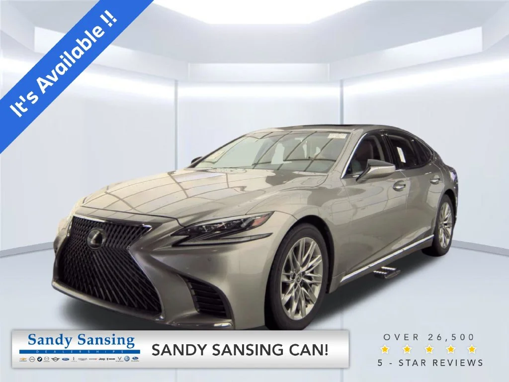 Used 2019 Silver Lexus 500 Base image 1