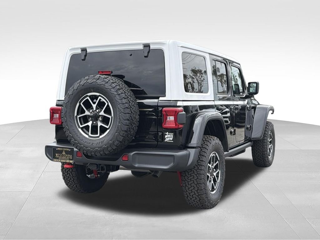 New 2026 Black Clear-Coat Exterior Paint Jeep Rubicon image 8
