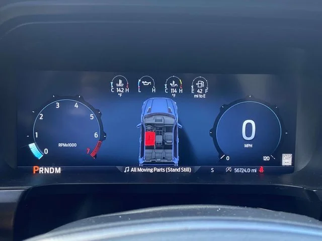 Used 2024 Blue Ford Platinum image 18