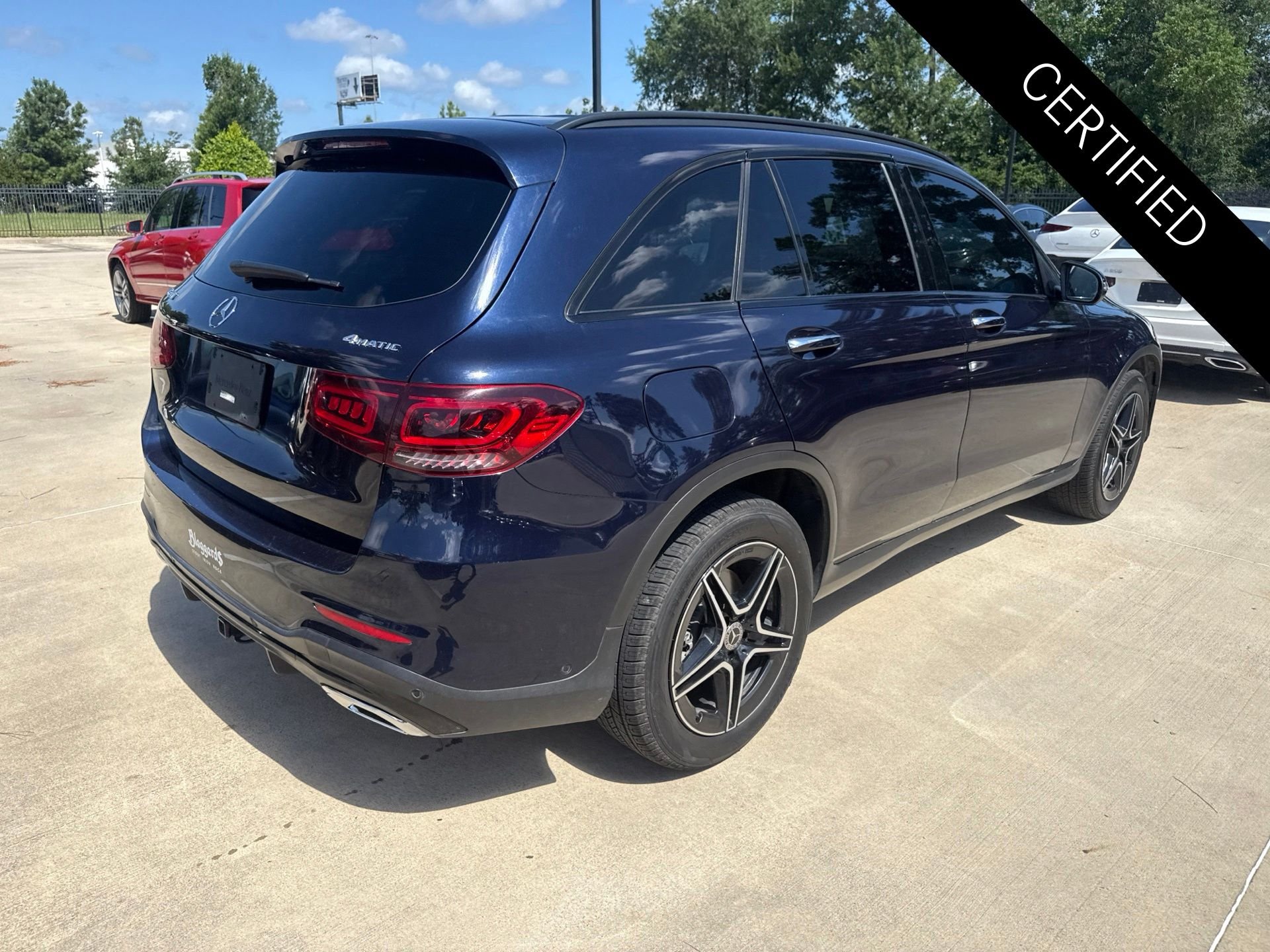 Certified Used 2021 Obsidian Black Mercedes-Benz GLC 300 image 4