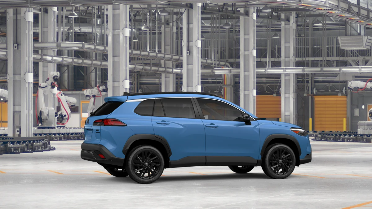New 2026 Cavalry Blue Toyota Hybrid XSE image 11