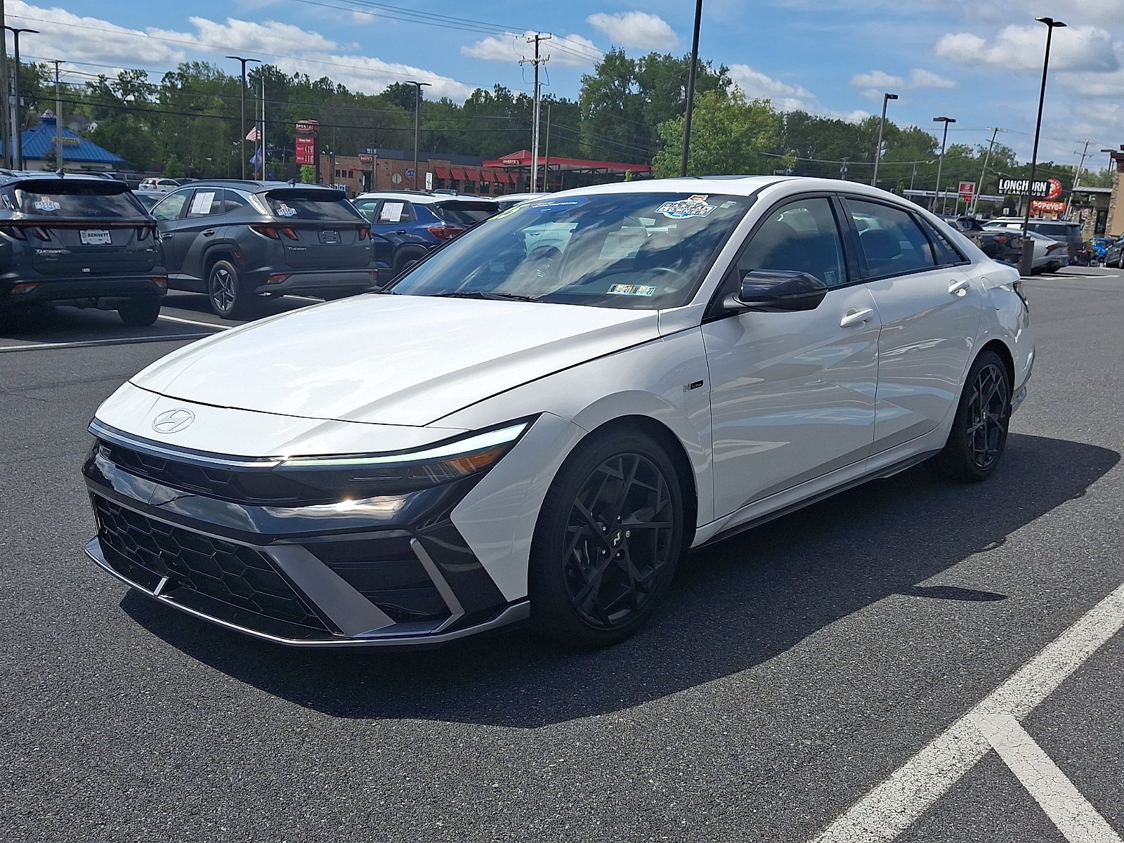 Certified Used 2025 Atlas White Hyundai N Line image 3