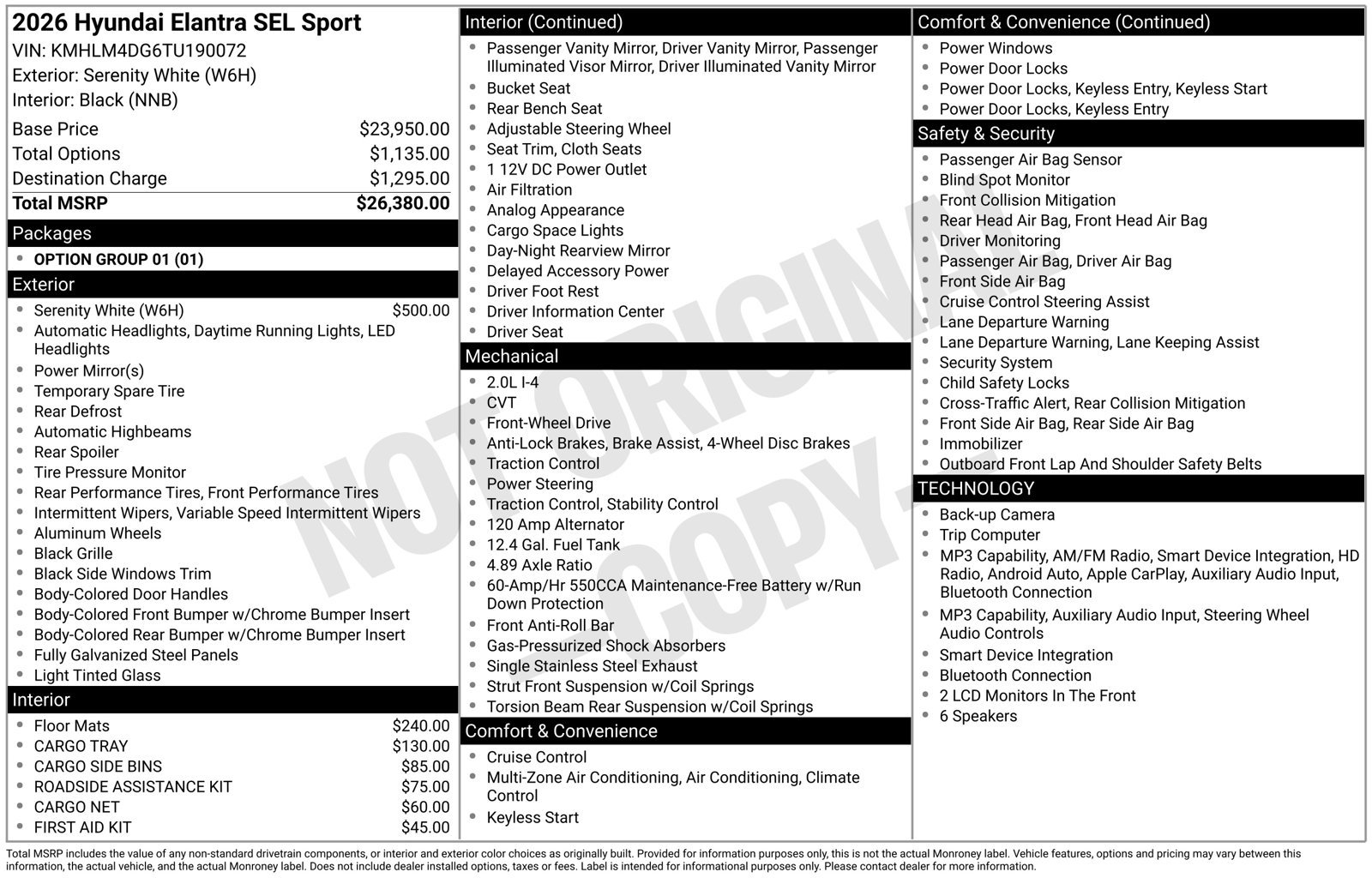 2026 Hyundai Elantra SEL Sport - Photo 37