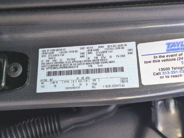 Used 2024 Gray Ford XLT image 36