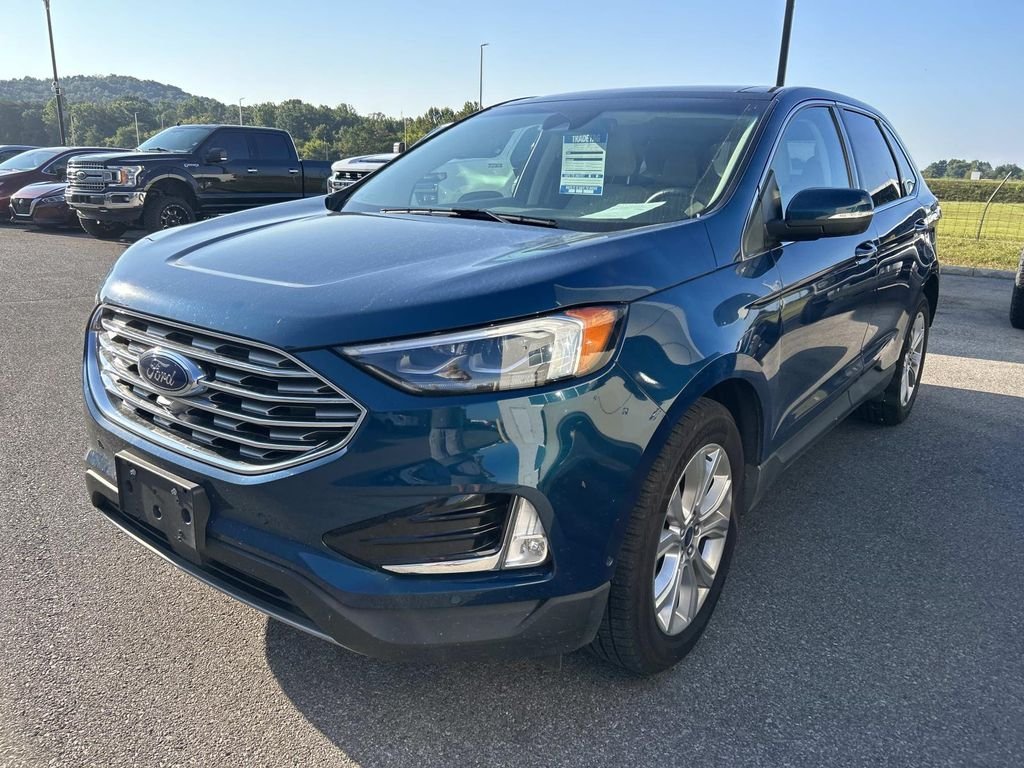 Used 2020 Green Metallic Ford Titanium image 5