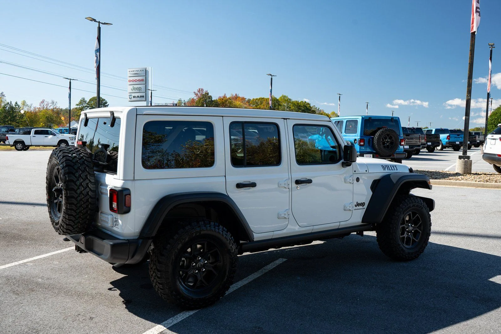 New 2026 Bright White Clearcoat Jeep Willys image 10