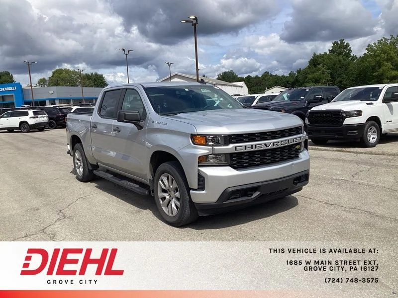 Used 2021 Silver Chevrolet Custom image 1