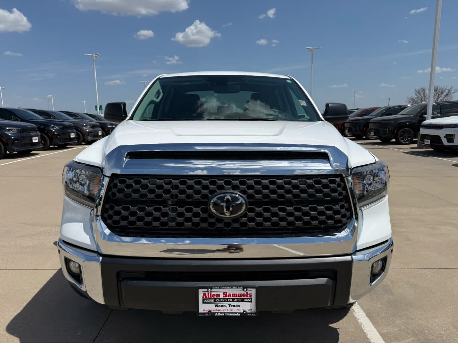 Used 2021 Super White Toyota SR5 image 3