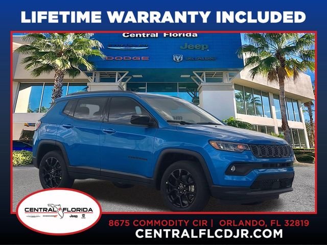 New 2026 Hydro Blue Pearl-Coat Exterior Paint Jeep Latitude image 1