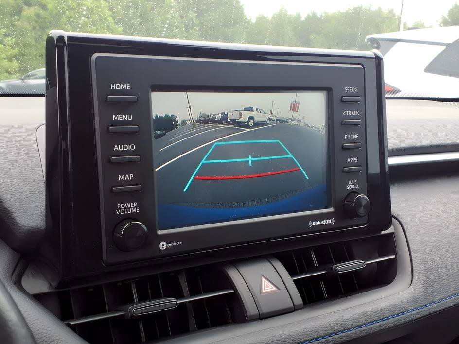 Used 2022 Cavalry Blue Toyota Hybrid SE image 20